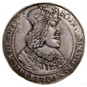 Thaler, 1649, Gdansk; Av: Bust of the ruler to the right, IOAN....