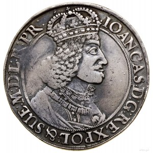 Thaler, 1650, Gdansk; Av: Bust of the ruler to the right, IOAN....