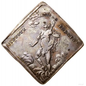 Thaler clip, 1699, Dresden; Av: Monogram under crown beholden to...