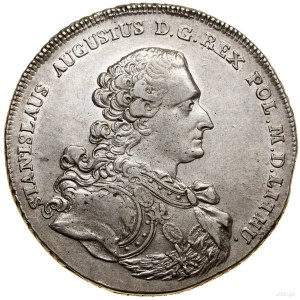 Talar, 1766 FS, Warszawa; Aw: Popiersie króla w zbroi w...