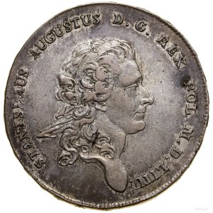 Thaler, 1775 EB, Warsaw; variant with LITU inscription on awe...