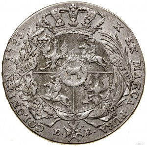 Thaler, 1785 EB, Warsaw; a variety with a legend ending of aw...