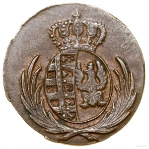 1 grosz, 1814 IB, Warszawa; odmiana z otwartą cyfrą 4, ...