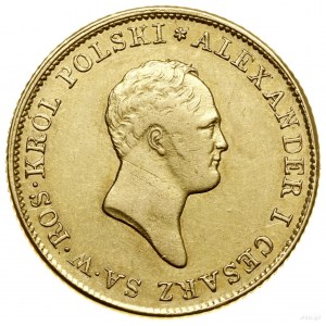 50 złotych, 1819 IB, Warszawa; odmiana z wysoką krawędz...