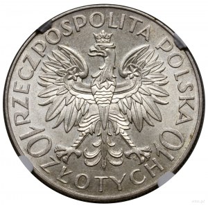 10 zloty, 1933, Warsaw; Romuald Traugutt - 70th Anniversary of...