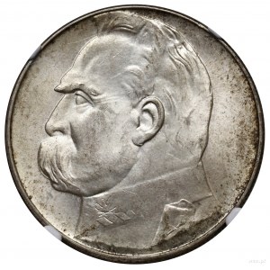 10 złotych, 1936, Warszawa; Józef Piłsudski; Kop. 3004,...