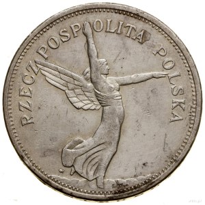 5 złotych, 1932, Warszawa; Nike; Kop. 2947 (R6), Parchi...