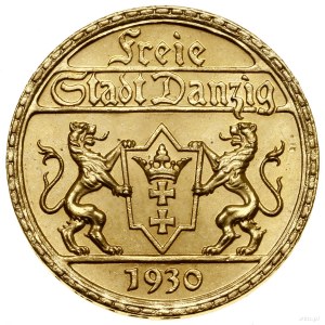 25 guldenów, 1930, Berlin; Posąg Neptuna; CNG 526, Fr. ...