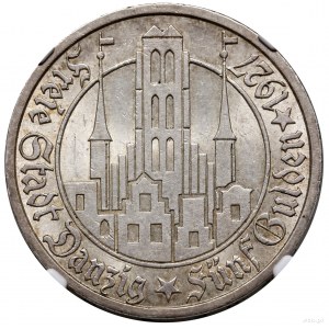 5 guldenów, 1927, Berlin; Kościół Marii Panny; AKS 8, C...