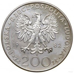 200 gold, 1982, Switzerland; John Paul II; Parchimowi...