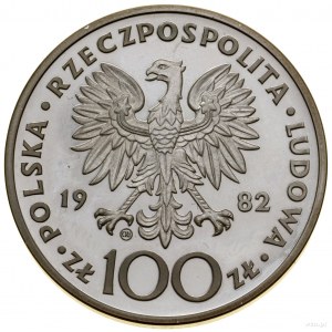 100 gold, 1982, Switzerland; John Paul II; Parchimowi...