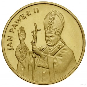 2,000 gold, 1982, Switzerland; John Paul II - bust...