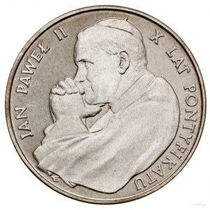 10,000 zloty, 1988, Warsaw; coin minted on the occasion of ...