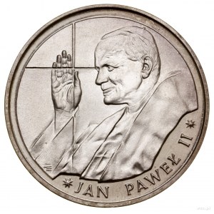10,000 zloty, 1988, Warsaw; John Paul II - bust...