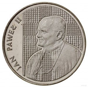 10.000 złotych, 1989, Warszawa; Jan Paweł II - popiersi...