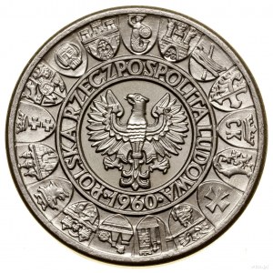 100 złotych (odmiana bez nominału), 1960, Warszawa; Mie...