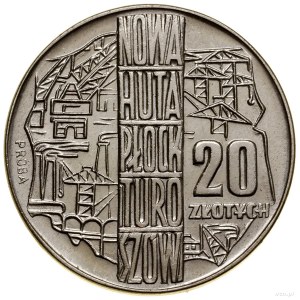 20 złotych, 1964, Warszawa; Nowa Huta - Płock - Turoszó...