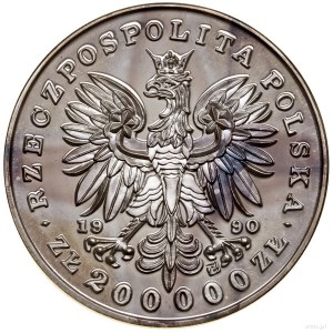 200.000 złotych, 1990, Solidarity Mint (USA); Tadeusz K...