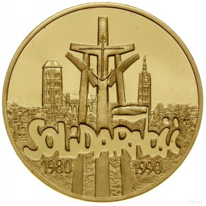 200.000 złotych, 1990, USA; Solidarność 1980-1990; Fr. ...