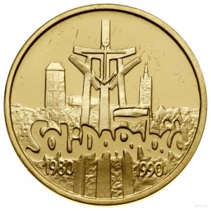 50.000 złotych, 1990, Warszawa; Solidarność 1980-1990; ...