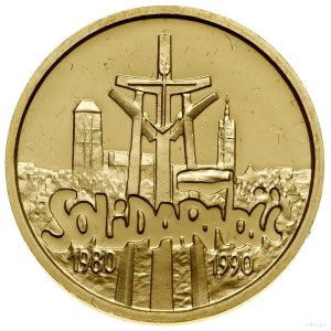 20,000 zloty, 1990, Warsaw; Solidarity 1980-1990; ...