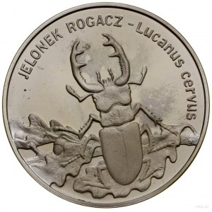 20 złotych, 1997, Warszawa; Jelonek Rogacz - Lucanus ce...