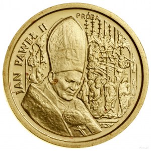 20.000 złotych, 1991, Warszawa; Jan Paweł II - na tle o...