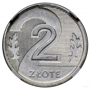 2 złote, 2005, Warszawa; Parchimowicz P708c; próba tech...