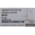 2 gold, 2005, Warsaw; Parchimowicz P708c; tech sample....