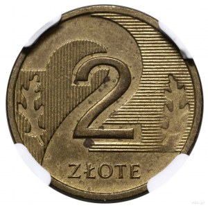 2 złote, 2005, Warszawa; Parchimowicz P708c; próba tech...