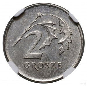 2 grosze, 2005, Warszawa; Parchimowicz P702j; próba tec...