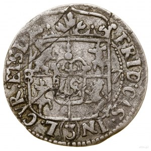 Half-track, 1687, Mitawa; coin with the titular of John III So...