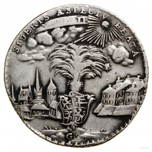 medal (odbitka dwudukata) na pamiątkę wizyty Katarzyny ...