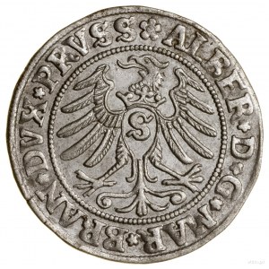 Grosz, 1531, Królewiec; końcówka napisu PRVSS; Kop. 377...