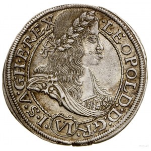 6 krajcarów, 1665 FBL, Kłodzko; E.-M. 344 (R2), F.u.S. ...