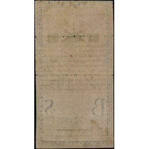 5 złotych, 8.06.1794; seria N.D.1., numeracja 17134, po...