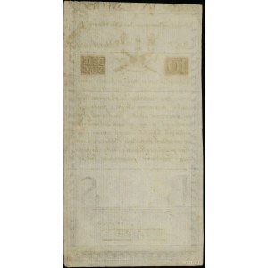 10 złotych, 8.06.1794; seria B, numeracja 30504, podpis...