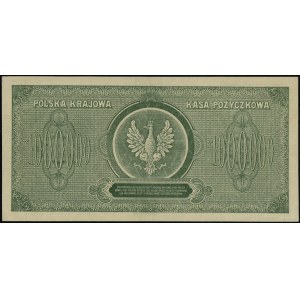 1,000,000 Polish marks, 30.08.1922; series A, numbering...