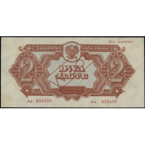 2 gold, 1944; in OBLIGATION clause, series Aa, number...
