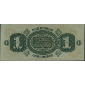 1 dollar, 2.03.1872; series A, numbering 2031; Criswell 3....