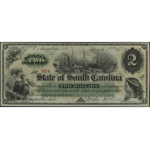 2 dolary, 2.03.1872; seria B, numeracja 934; Criswell 4...