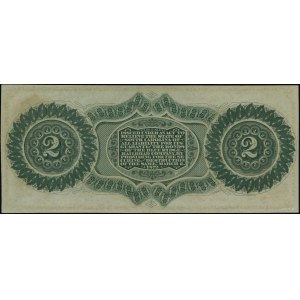 2 dolary, 2.03.1872; seria B, numeracja 934; Criswell 4...