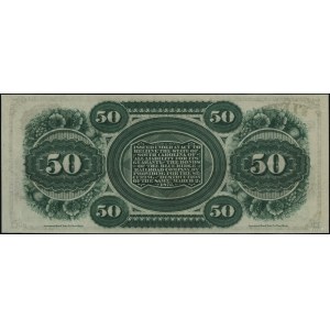 50 dolarów, 2.03.1872; seria B, numeracja 300; Criswell...