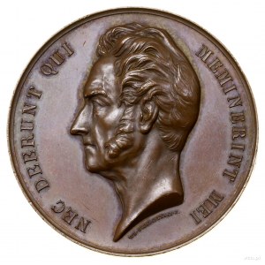 Medal pamiątkowy, 1832, projektu Władysława Tomasza Kaz...