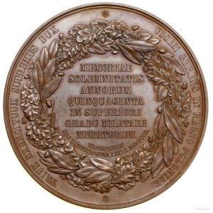 A medal commemorating the 50th anniversary of Ivan Fedorovich's service....