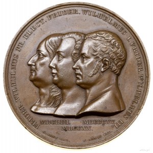 Medal to commemorate the annexation of Pomerania and Rügen to Prussia,...