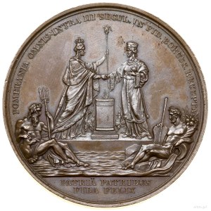 Medal na pamiątkę przyłączenia Pomorza i Rugii do Prus,...