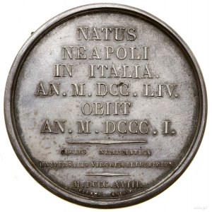 Medal upamiętniający Domenico Cimarosę, 1818, projektu ...