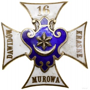 Oficerska Odznaka Pamiątkowa 16. Pułku Piechoty, od 193...