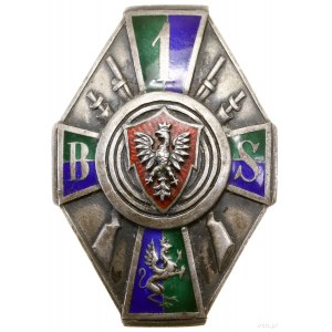 Officer Commemorative Badge of the 1st Rifle Battalion, from...